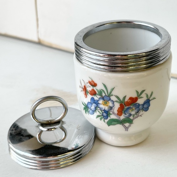 Royal Worcester England Single Egg Coddler - Picture 11 of 14